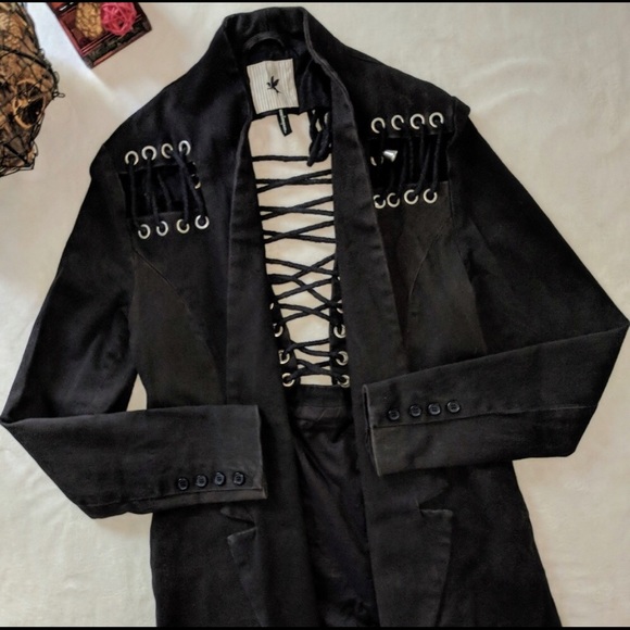 One Teaspoon Blazer Punk Style - Picture 1 of 4